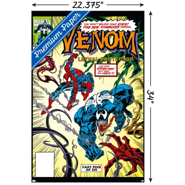 Marvel Comics - Venom: Lethal Protector #5 Wall Poster, 22.375