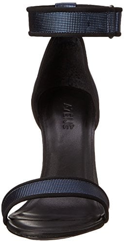Lyrical Nathaniel Ward edge Atelje 71 Women's Jask Dress Sandal, Metal Blue, 6 M US - Walmart.com
