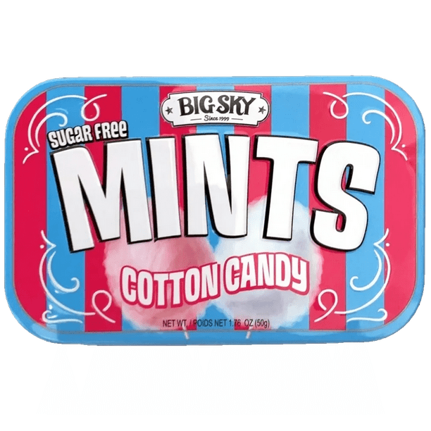 Big Sky Mints Cotton Candy 6 Count - Walmart.com