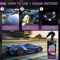 thumbnail image 4 of 3 in 1 Ceramic Car Coating Spray 100ml Car Scratch Repair Nanos Spray with Towel/Sponge for SUV Truck New Arrival, 4 of 5