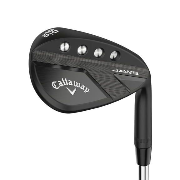 Pre-Owned Good LH JAWS Full Toe Black Wedge Mens Steel Shaft 56-12 (Bounce) True Temper Dynamic Gold Tour Issue Spinner 115 VSS Steel Wedge Flex