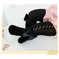 thumbnail image 4 of Baby Girls Tights Cable Knit Seamless Leggings with Bow Toddler Girl Cotton Warm Pantyhose, 4 of 4