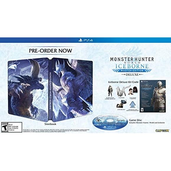 Monster Hunter World: Iceborne Master Edition Deluxe - PlayStation 4