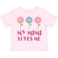 thumbnail image 3 of Inktastic Mimi Loves Me daisies Girls Toddler T-Shirt, 3 of 5