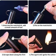 Flintsupplystore 2 or More Permanent Match Lighter, Waterproof Camping Metal Striker Surviva