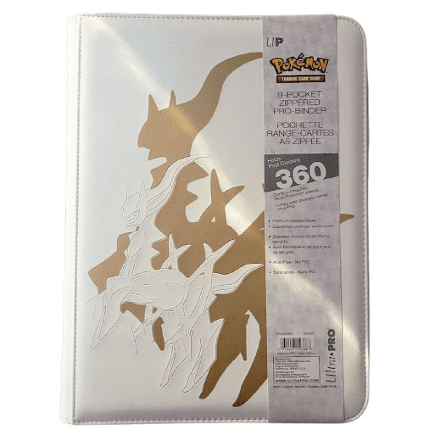 arceus card binder UP POKEMON ELITE SERIES ARCEUS 9PKT PRO BINDER