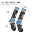 thumbnail image 4 of Sikiie Lighthouse 1 Pairs Compression Socks for Men and Women 15-20 mmHg Running Support Socks, 4 of 7