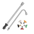 thumbnail image 1 of Pressure Washer Extension Rod Stable 1/4 inch Quick Connect Durable Professional Stainless Steel, 1 of 9