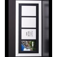 thumbnail image 6 of Creative Picture Frames 5 by 7 Inch Multi Opening Collage Picture Frames with Full Strength Glass and 1 1/2 Wood Molding - Alphabet Photiography - Wedding Photos (White w/ Black, 4 opening), 6 of 6