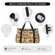 thumbnail image 4 of Balery Vehicles Bolsa de Gimnasio para Mujeres, Bolsa de Viaje con Bolsillo Húmedo, Bolsa de Fin de Semana para Mujeres, Bolsa de Viaje Resistente al Agua, 4 of 7