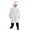a-White, variant on 2025 Children Kindergarten Graduation Cap And Gown With 2025 Tassel White Cap And Gown For Kids