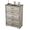 Gray-5 drawers, variant on Modern 5&6 Drawer Dresser - Farmhouse Wooden Chest with Metal Handles, Anti-Collapse Storage Organizer - For Bedroom, Living Room, Hallway - Grey and White/Brown