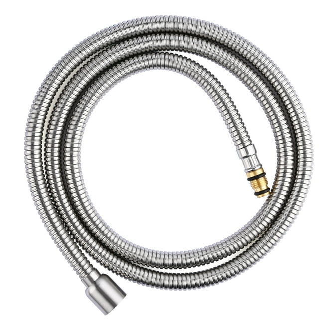 Tuyau de Remplacement pour Robinet de Cuisine à Bec Rétractable avec Amarrage en Acier Inoxydable - LIVINGbasics®