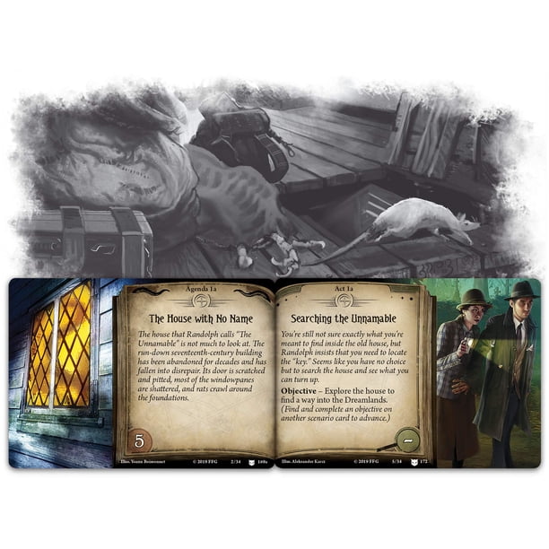 vital hero digimon dim card Arkham Horror LCG - Board Game Mat main image 0