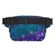 thumbnail image 3 of Disketp Purple and Green Glitter Riñonera de Doble Capa, Bolsa de Cintura Ajustable para Viajes, Correr y Senderismo, Riñonera Ligera para Hombre y Mujer, 3 of 9