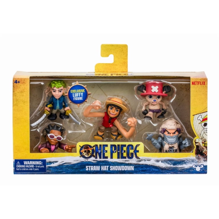 ONE PIECE, Action Figures, 5-pack Toy Mini Figures, Collectible