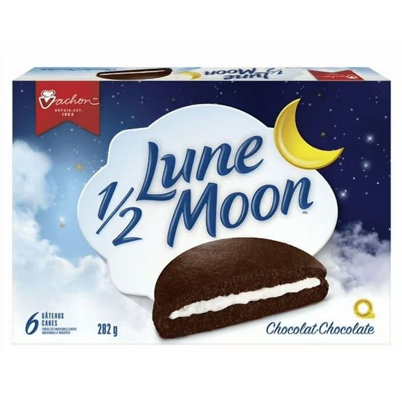 Vachon 1/2 Lune Moon Chocolate Flavour Cakes, 282g