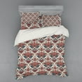 thumbnail image 2 of Ambesonne Paisley Bedding Set 3 Pcs, Oriental Persian, Twin XL, Dried Rose Mauve, 2 of 3
