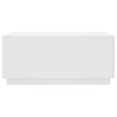 thumbnail image 5 of vidaXL Coffee Table with LED Lights White 90x50x40 cm, 5 of 5