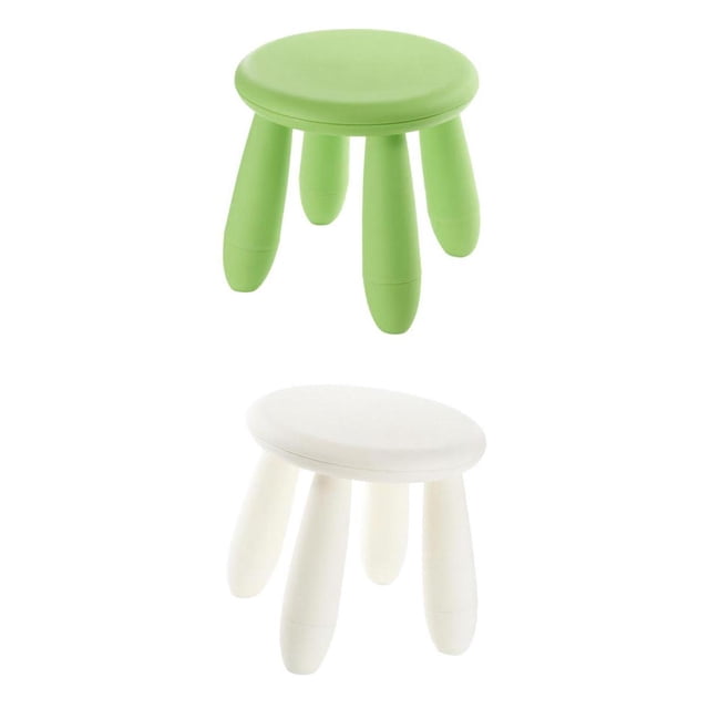 Asiento de plástico para niños Sunnimix 2 Piezas Blanco Verde 40 kg