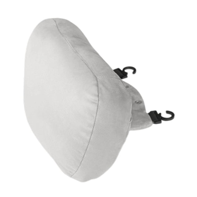 Almohada para el cuello del coche, almohada para reposacabezas del coche, accesorios cómodos para el automóvil, cojín ergonómico para reposacabezas de Blanco