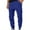 Blue, variant on Sweatpants for Men Mens Pants Casual Retro Sag Loose Wide Leg Large Pocket Cargo Denim Wash Pants for Men Xl