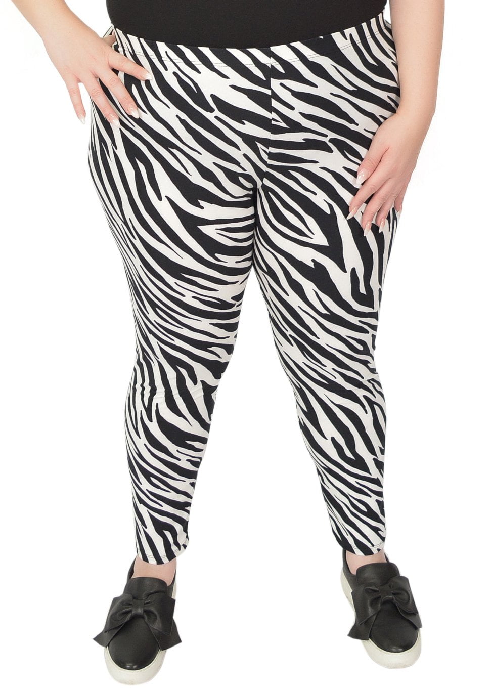 Women's Plus Size Print Leggings Stretchy XLarge 5X Made in