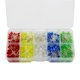 thumbnail image 3 of Kit de componentes surtidos de diodos emisores de lámpara de luces LED ultrabrillantes de 3mm, conveniente para Kits de diodos de unidades eléctricas DIY, LED DIY, 3 of 5