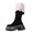 Black, variant on Black Women'S Knee High Boots Fashion Winter High Heel Pointed Toe Retro Solid Color Casual Dress Boots