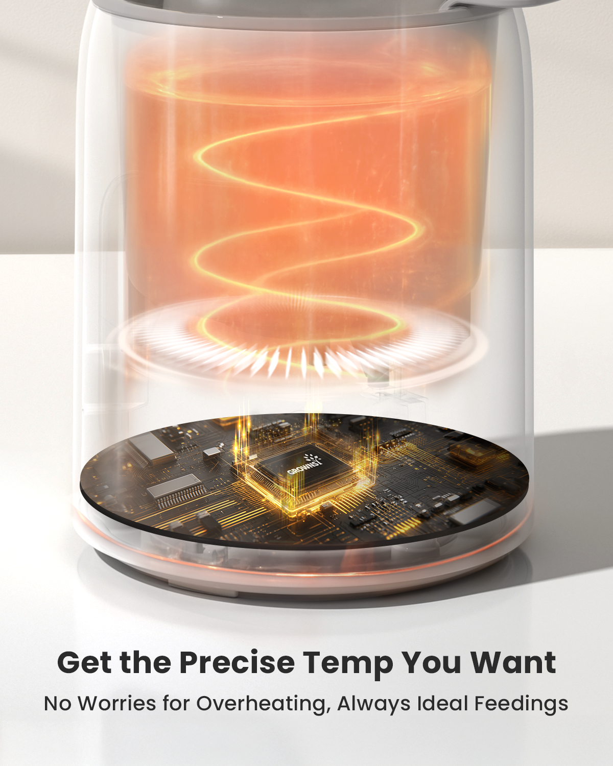 Grownsy 8-in-1 Bottle Warmer with Timer photo 2