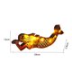 thumbnail image 5 of Figuritas de unicornio de sirena que brillan intensamente con luz de cadena decoración del hogar para fiesta boda JShteea El nuevo, 5 of 9