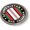 Semi-Flexible Aluminum Bezel, variant on Afghanistan War Veteran 3D Domed CAR Emblem Badge Sticker Flexible Round