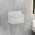 thumbnail image 6 of Baoblaze Bathroom Shelf Clear Cosmetic Storage Holder for Office Cabinet Cabinet Door 18x10x14cm, 6 of 8