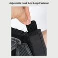 thumbnail image 3 of All-Season Black and Red Pique Motorcycle Gloves for L Size - Anti-Slip, Touchscreen Compatible, Sun Protection, Wear-Resistant for Off-Road, Highway & Outdoor Riding - LH-03 New Design Pair, 3 of 5