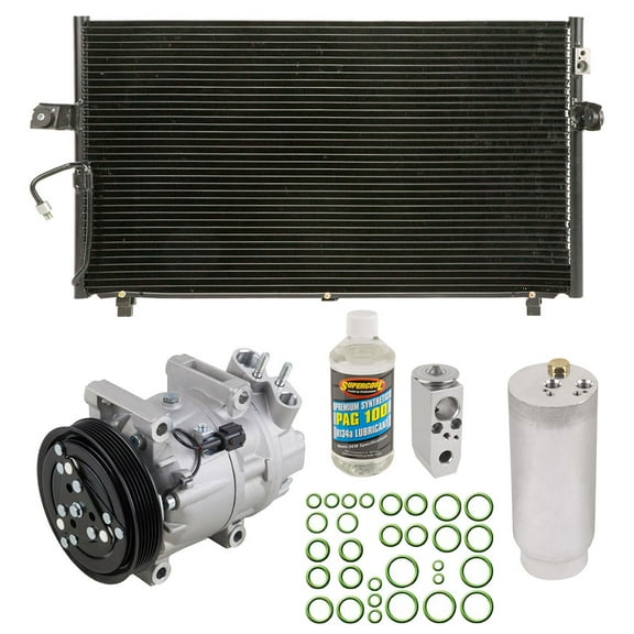 For Nissan Maxima & Infiniti I30 A/C Kit w/ AC Compressor Condenser & Drier - BuyAutoParts