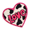 thumbnail image 2 of Elodie Tapis de Chaise de Jeu Mignon en Forme de Cœur Tapis de Chaise de Bureau Moderne pour Chaises à Roulettes Rose Dur, 2 of 6