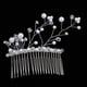 thumbnail image 5 of Peineta de perlas de cristal Perla de Cristal Accesorio de Mujer Peinado Elegante Magideal Peineta de perlas de cristal, 5 of 7