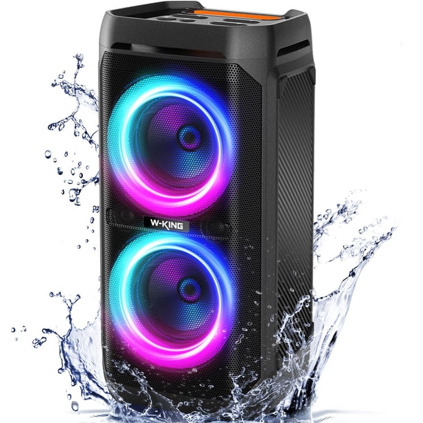 Altavoz Bluetooth W-KING T11 220W de máxima potencia IPX6 resistente al agua