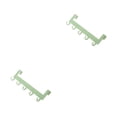 thumbnail image 3 of Gancho de pared sin perforaciones Injueey Verde 2Conjunto, 3 of 6