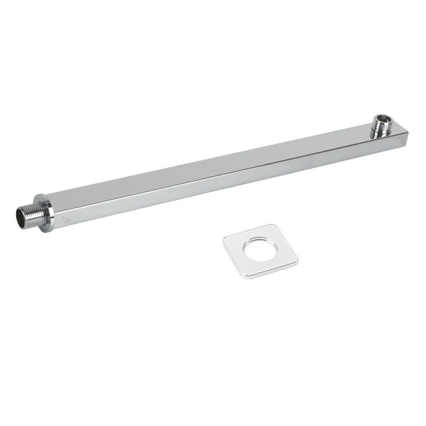 Brazo de extensión de Ducha, Brazo de extensión de Acero Inoxidable Pulido de 16 Pulgadas de Largo, reemplazo de Brazo de Ducha de extensión de Cabezal de Ducha montado en la Pared