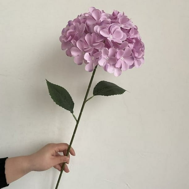Ganfancp Simulación Flores Artificiales Simulación Flores Artificiales Ziyan Brushed Hydrangea Flower Rows Flores Decorativas Home Desktop Arreglo Floral Ofertas y Liquidaciones 1* Flor Simulada