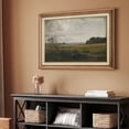 thumbnail image 4 of IDEA4WALL Premium Frame Wall Art Rustic Rural Storm Cloud Country Landscape Print Nature Wilderness Illustrations Fine Art Floral Botanical Wall Decor for Living Room, Office - 26"x36" Natural, 4 of 5