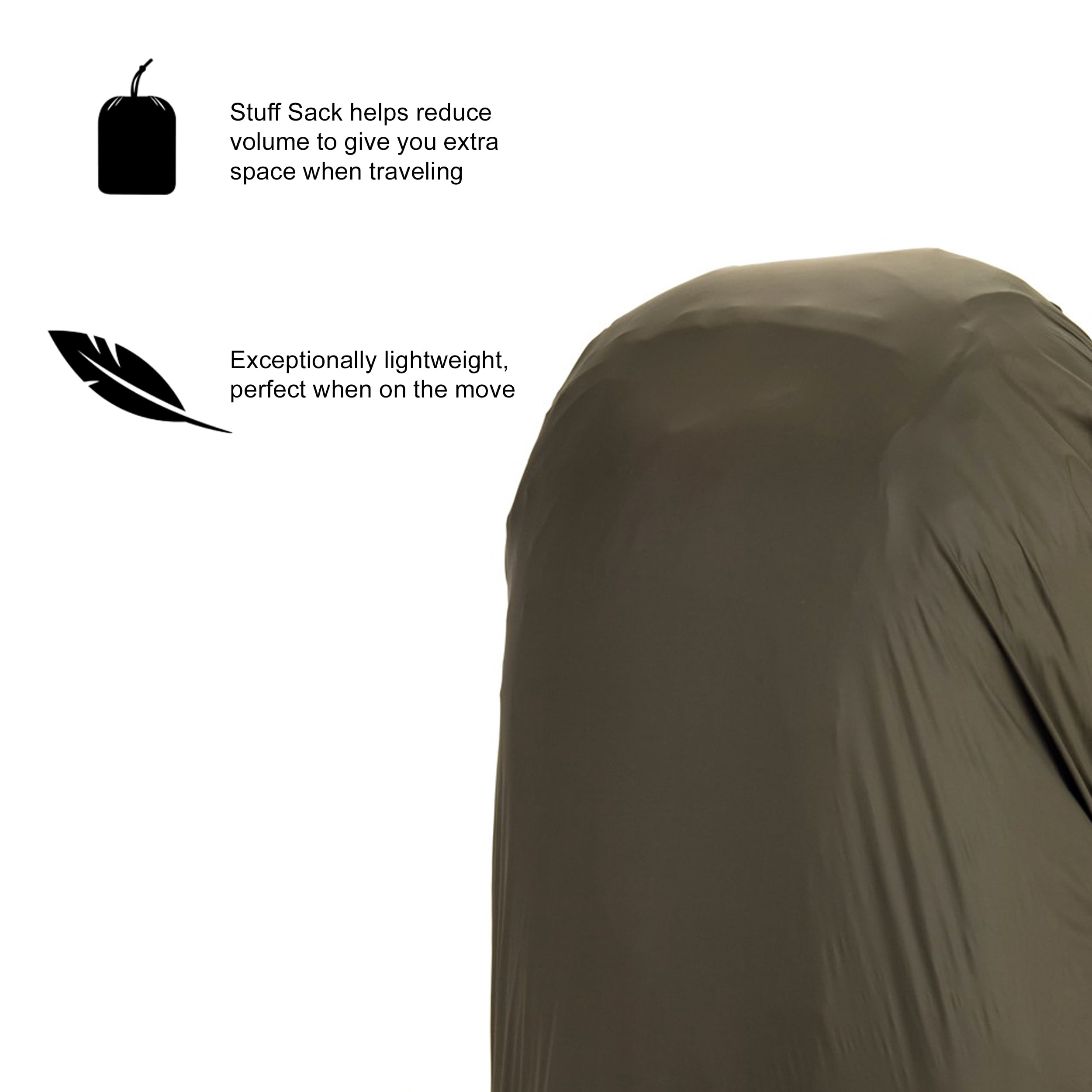 Snugpak 92141 Aquacover Waterproof Rucksack Covers Aquacover 35. For Up To 3