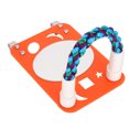 thumbnail image 3 of Cotton Rope Standwith Mirror,Parrot Biting Chewing Toy Parrot Biting Rope Stand Parrot Chewing Rope Stand High Capacity, 3 of 14