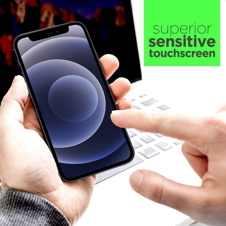 MediaDevil Pellicola Privacy In Vetro Temperato Per IPhone 12 / 12 Pro (6,1") – Anti-spia, Anti-impronta - 2