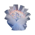 thumbnail image 3 of Ramo de flores de tulipanes de simulación DIY hecho a mano, regalo festivo, centro de mesa, decoración de flores artificiales para sala de estar, 3 of 8