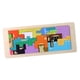 thumbnail image 4 of Rompecabezas de madera juguetes forma de color tema animal cognitivo para niños niñas juguete Montessori, 4 of 9