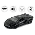 thumbnail image 3 of Lamborgini SIAN Model Car Exclusive Alloy Metal Pull Back Die-cast Car Metal Pullback Toy car with Openable Doors Light Music Best Gifts Toys Kids (Black), 3 of 6