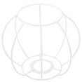 thumbnail image 4 of 1Pcs Lampshade Frame Iron Rust Resistance Durable Workmanship Family Restaurant 11.8X7.9X3.9in, 4 of 9