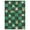 Green, variant on HOMERRY Xmas Rug Plaid Home Decor Carpet Indoor Modern Washable Non-slip Throw Rug for Living Room 5' x 7' Black